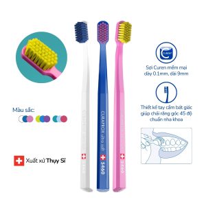 Curaprox CS 5460 Ultra Soft (1 cây, 3 cây)