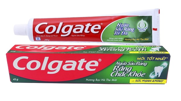Kem đánh răng Colgate chắc răng thơm miệng rất được được tin dùng Kem đánh răng Colgate chắc răng thơm miệng rất được được tin dùng
