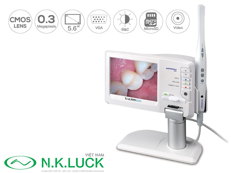 Hình ảnh chân thực của chiếc camera soi răng