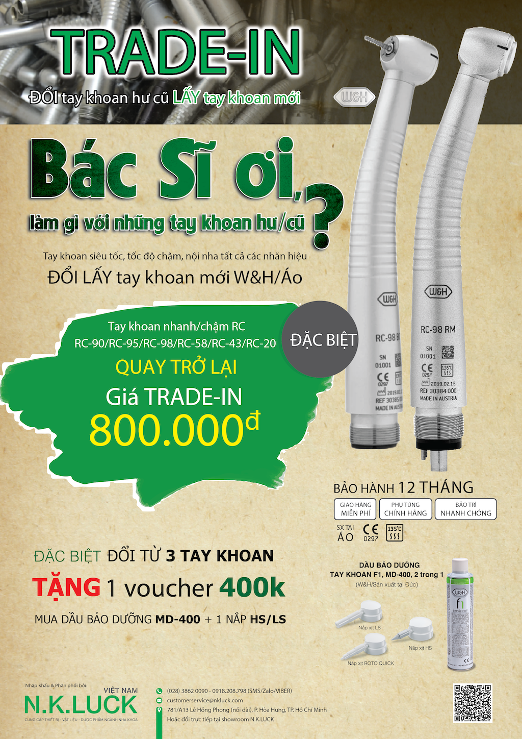 NK Luck Việt Nam khuyến mãi tháng 9 - Giảm giá sản phẩm, ưu đãi hấp dẫn