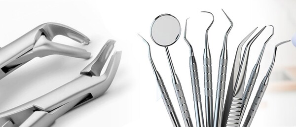 Dụng cụ cần được làm sạch trước khi khử trùng